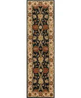 Safavieh Antiquity At249 Black 2'3" x 10' Runner Area Rug