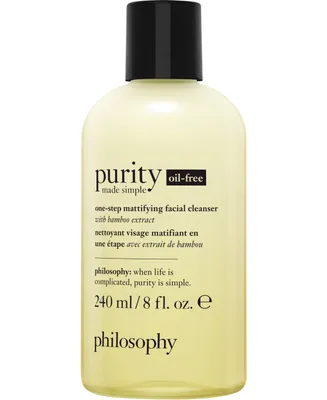 philosophy Purity Made Simple Oil-Free One-Step Mattifying Facial Cleanser, 8