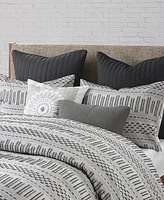 Ink+Ivy Rhea Jacquard 3-Pc. Duvet Cover Set, Full/Queen