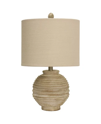 StyleCraft Hardback Fabric Shade Table Lamp