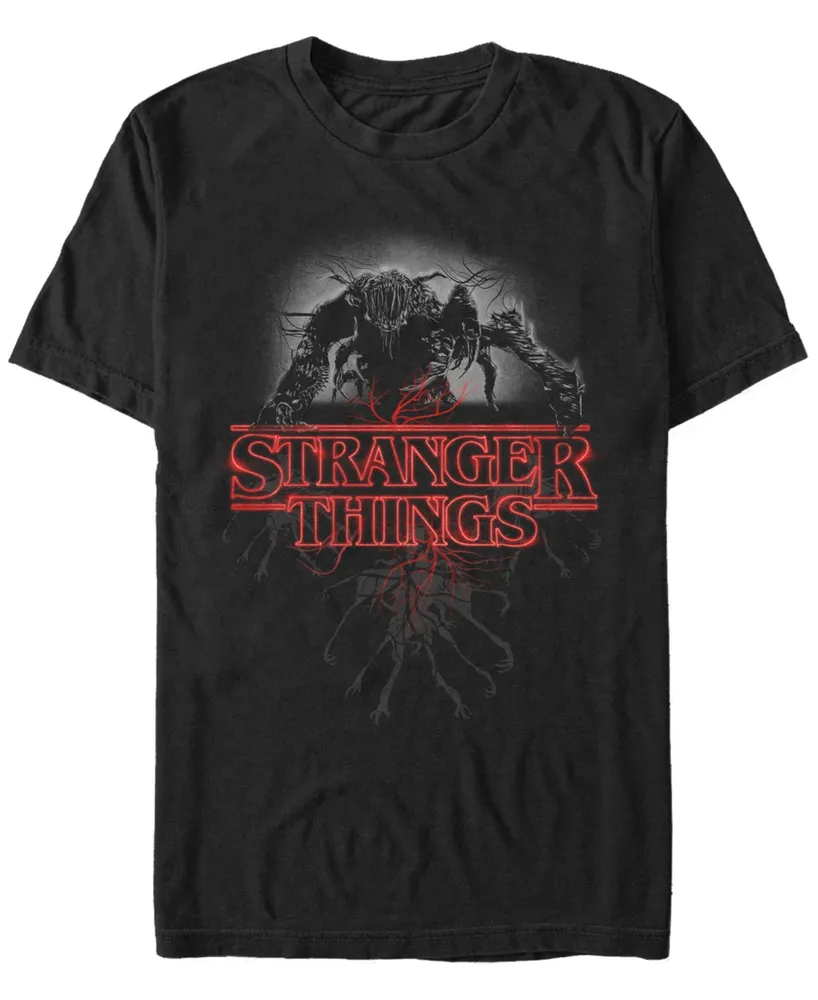 Fifth Sun Men's Stranger Things Demogorgan Poster Short Sleeve T-Shirt