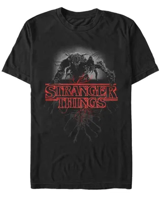 Fifth Sun Men's Stranger Things Demogorgan Poster Short Sleeve T-Shirt