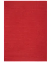 Martha Stewart Collection MSR9501Q Red 6' x 9' Area Rug