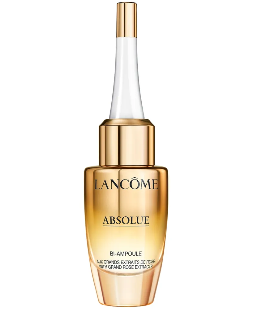 Lancome Absolue Overnight Repairing Bi-Ampoule Concentrated Anti-Aging Serum, 0.4