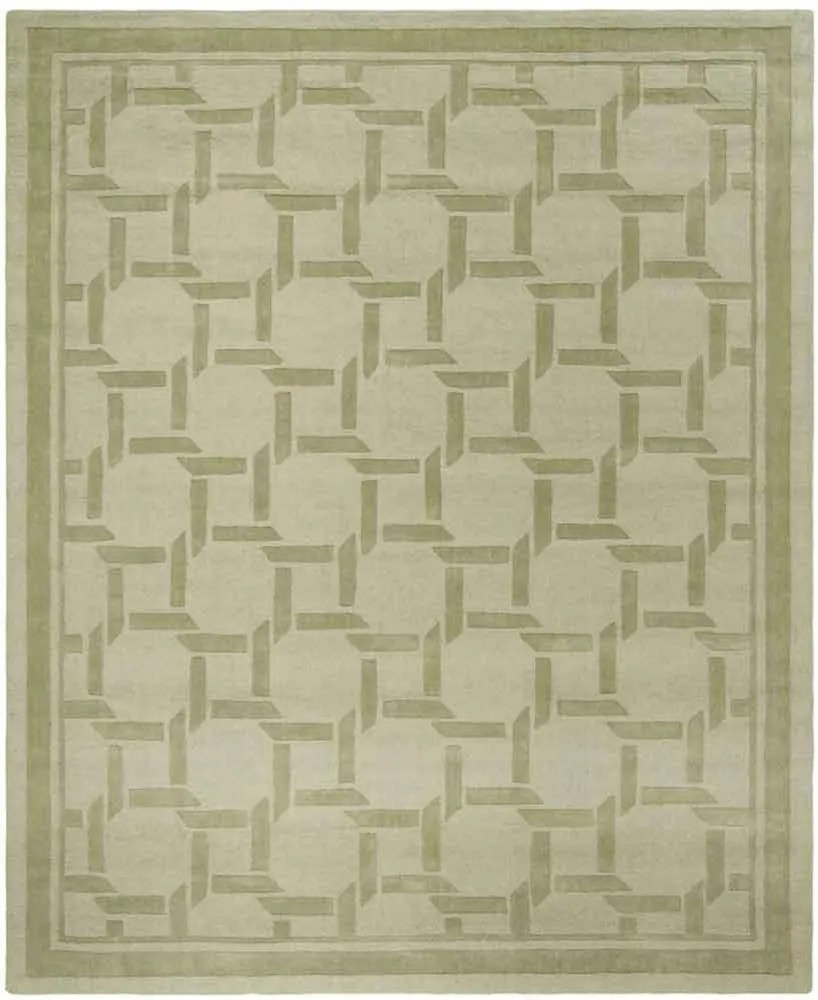 Martha Stewart Collection Resort Weave MSR4549D Sage 5' x 8' Area Rug