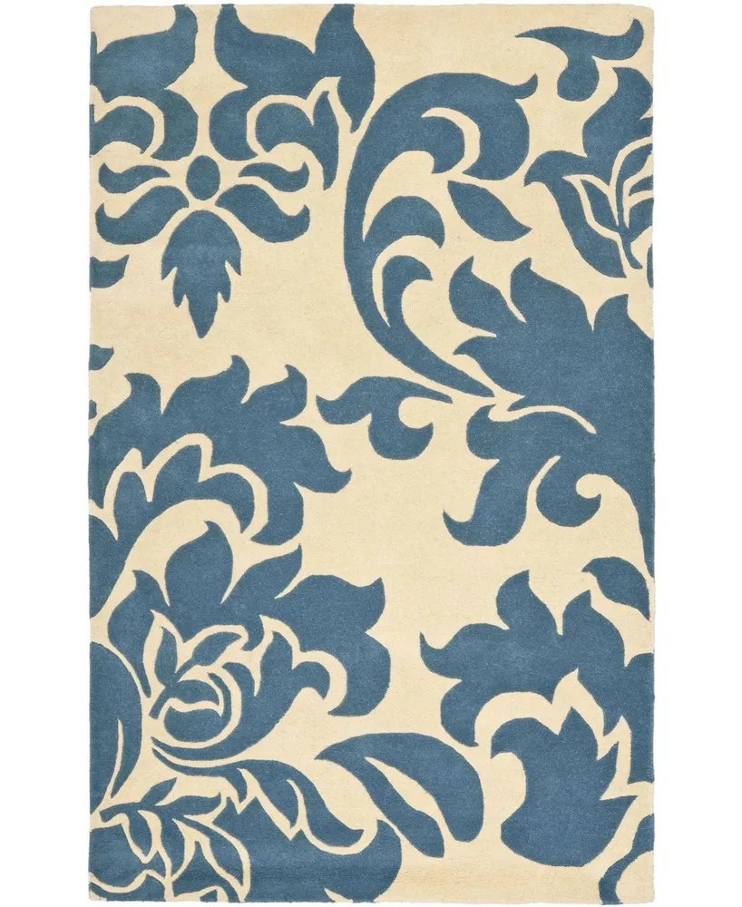 Martha Stewart Collection Barcelona MSR4546A Blue 8' x 10' Area Rug