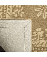 Martha Stewart Collection Gracious Garden MSR4538C Brown 4' x 6' Area Rug