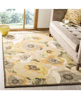 Martha Stewart Collection Poppy MSR4872C Gold 5' x 8' Area Rug