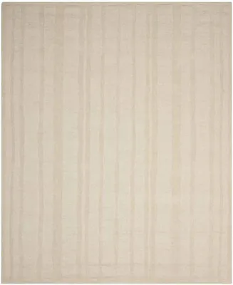 Martha Stewart Collection Freehand Stripe MSR4619B Tan 4' x 6' Area Rug