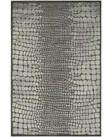 Martha Stewart Collection MSR74304 Onyx 3'3" x 5'3" Area Rug