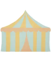 Martha Stewart Collection Big Top MSR4569A Aqua 4'3" x 5'6" Area Rug