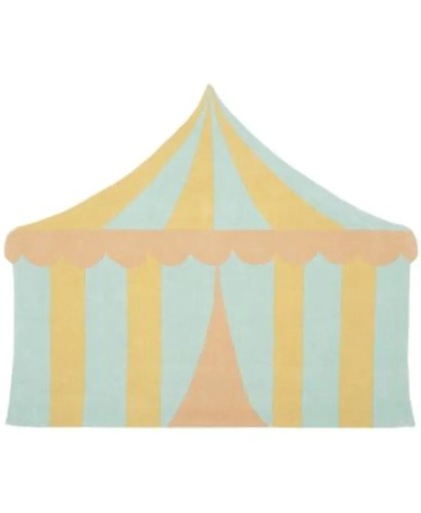 Martha Stewart Collection Big Top Msr4569a Aqua Area Rug