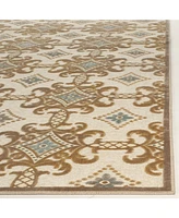 Martha Stewart Collection MSR74303 Taupe 8' x 10' Area Rug