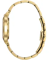 Bulova Women's Rubiyat Diamond (1 ct. t.w.) Gold-Tone Stainless Steel Bracelet Watch 35mm