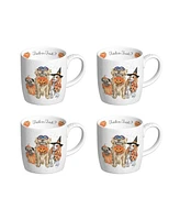 Wrendale Designs Trick or Treat Mug - Set of 4