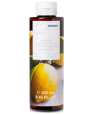 Korres Basil Lemon Renewing Body Cleanser, 8.45