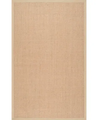 nuLoom Orsay ZHSS01C Beige 2'6" x 8' Runner Rug