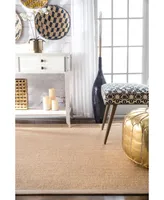 nuLoom Orsay ZHSS01C Beige 6' x 9' Area Rug