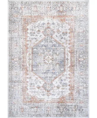 nuLoom Jacquie RZAB07C Silver 5' x 7'5" Area Rug