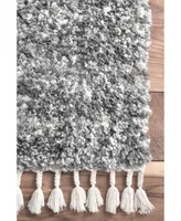 nuLoom Brooke KKEL04B Gray 3' x 5' Area Rug