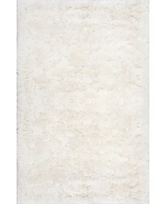 nuLoom Kristan AWVE16B Ivory 4' x 6' Area Rug