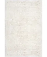 nuLoom Kristan AWVE16B Ivory 4' x 6' Area Rug