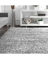 nuLoom Brooke KKEL04B Gray 6'7" x 9' Area Rug