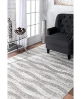 nuLoom Tristan BDSM02A Gray 5' x 8' Area Rug