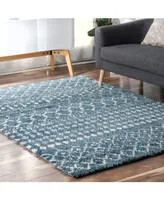 nuLoom Barbara GROC01G Mist 5'3" x 7'7" Area Rug