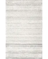 nuLoom Nova RZBD65B Gray 8' x 10' Area Rug