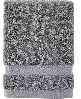 Tommy Hilfiger Home Modern American Solid Cotton Washcloth, 13" x