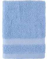 Tommy Hilfiger Modern American Solid Cotton Washcloth, 13" x