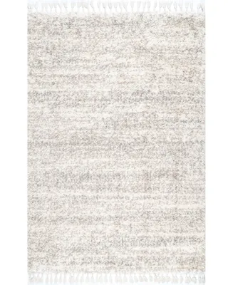 nuLoom Brooke KKEL04A Ivory 7'10" x 11' Area Rug