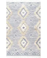 nuLoom Savannah SPMO01C Blue 5' x 8' Area Rug