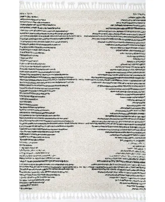 nuLoom Bria GCDI09A Ivory 8' x 11' Area Rug