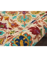 Nourison Home Vivid VIV08 Ivory 2'3" x 10' Runner Rug
