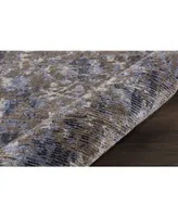 Nourison Home Lucent LCN03 Gray 2'3" x 8' Runner Rug