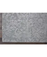 Nourison Home Opaline OPA14 Charcoal 5'6" x 7'5" Area Rug