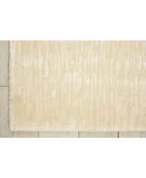 Nourison Home Starlight STA02 Ivory 2'3" x 8' Runner Rug