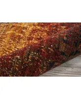 Nourison Home Chroma CRM03 Paprika 5'6" x 8' Area Rug