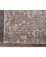 Nourison Home Lucent LCN02 Slate 3'9" x 5'9" Area Rug