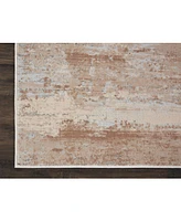 Nourison Home Rustic Textures RUS03 Beige 5'3" x 7'3" Area Rug