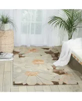 Nourison Home Tropics TS13 Mocha 8' x 11' Area Rug