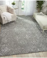 Nourison Home Opaline OPA14 Charcoal 7'9" x 9'9" Area Rug