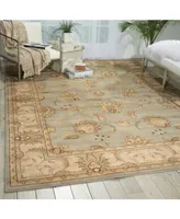 Nourison Home Persian Empire PE22 Aqua 3'6" x 5'6" Area Rug