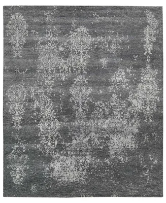 Nourison Home Silk Shadows SHA14 Charcoal 8'6" x 11'6" Area Rug