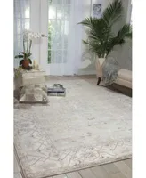 Nourison Home Aldora Ald01 Silver Rug