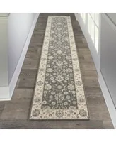 Nourison Home Living Treasures Li16 Gray Ivory Rug