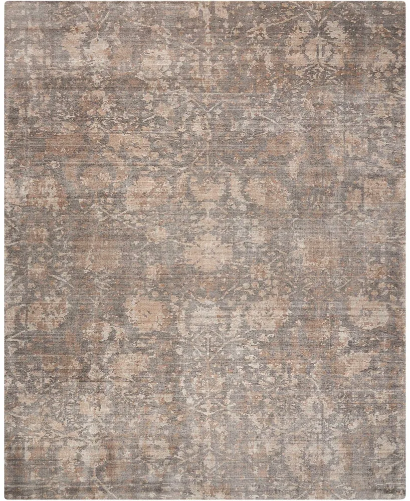 Nourison Home Lucent LCN02 Slate 8'6" x 11'6" Area Rug