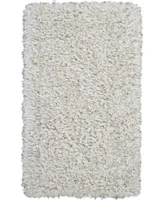 Nourison Home Luxe Shag LXS01 Silver 2'2" x 3'9" Area Rug